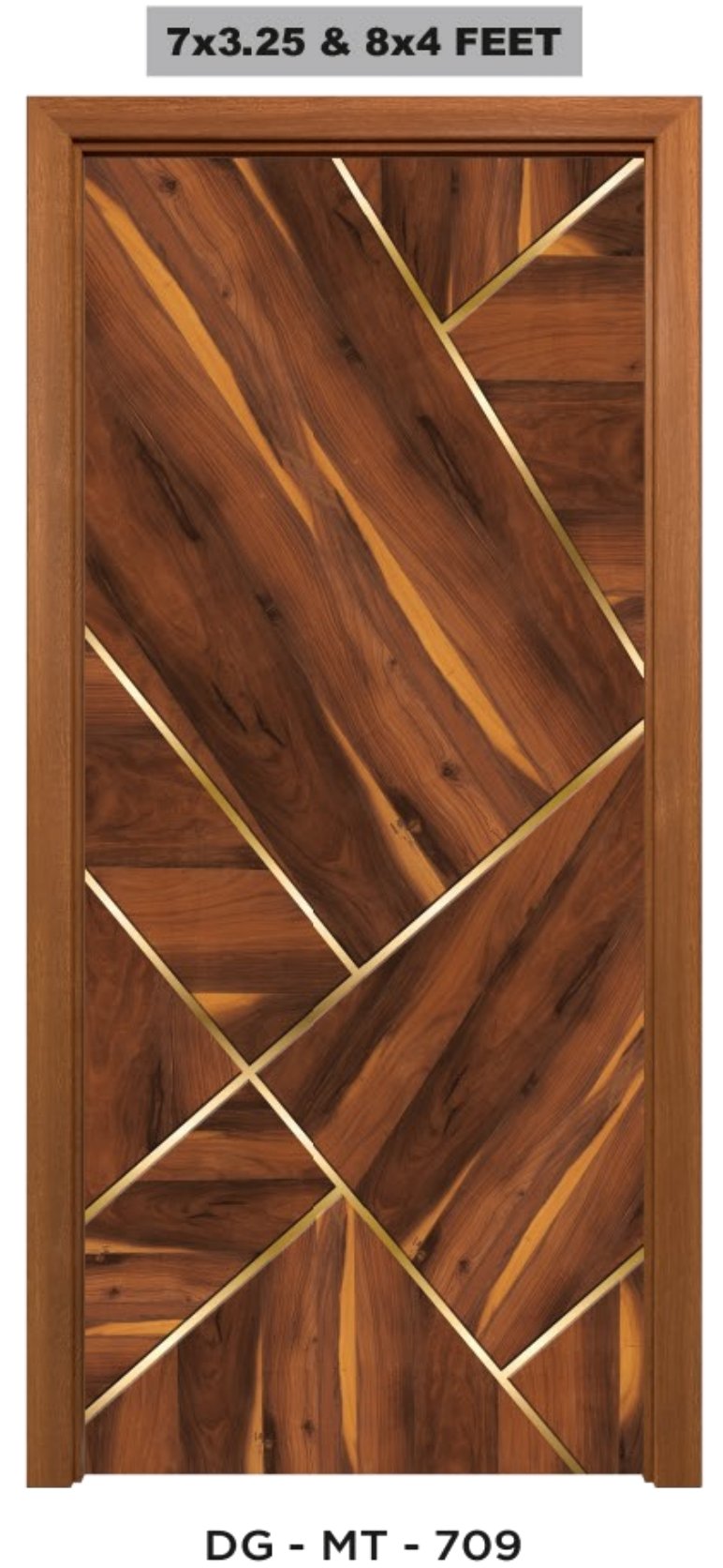 Digital laminated Door
