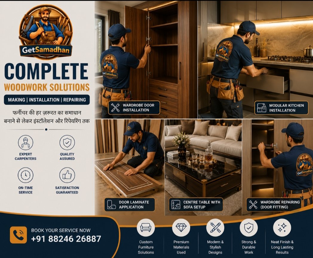 All Wooden Furniture Service available