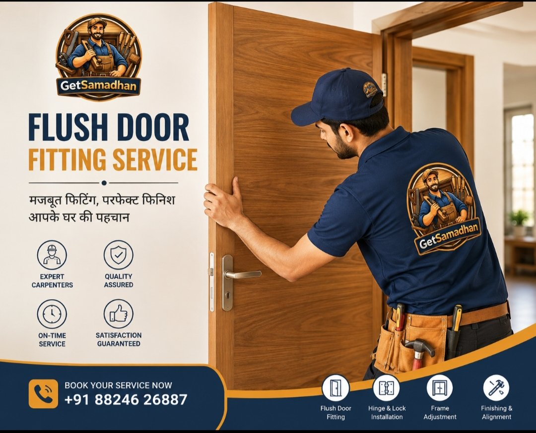 Door Installation with lock body