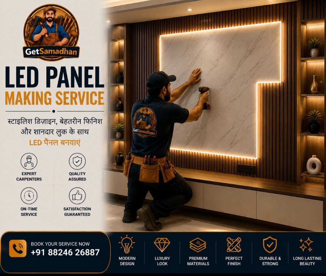LED Panel Super finished making and installation started 4999